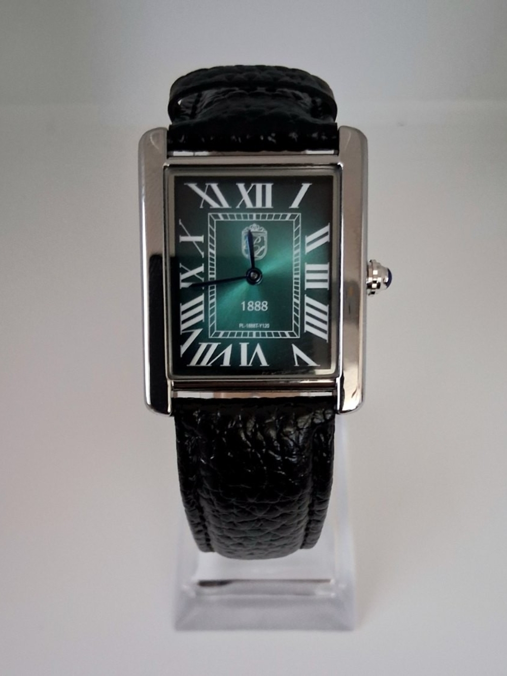 NEW Pierre Lucerne Aquamarine 1888 Men's Tank Watch